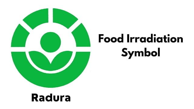 food irradiation symbol, irradiation of food symbol, food irradiation label, 