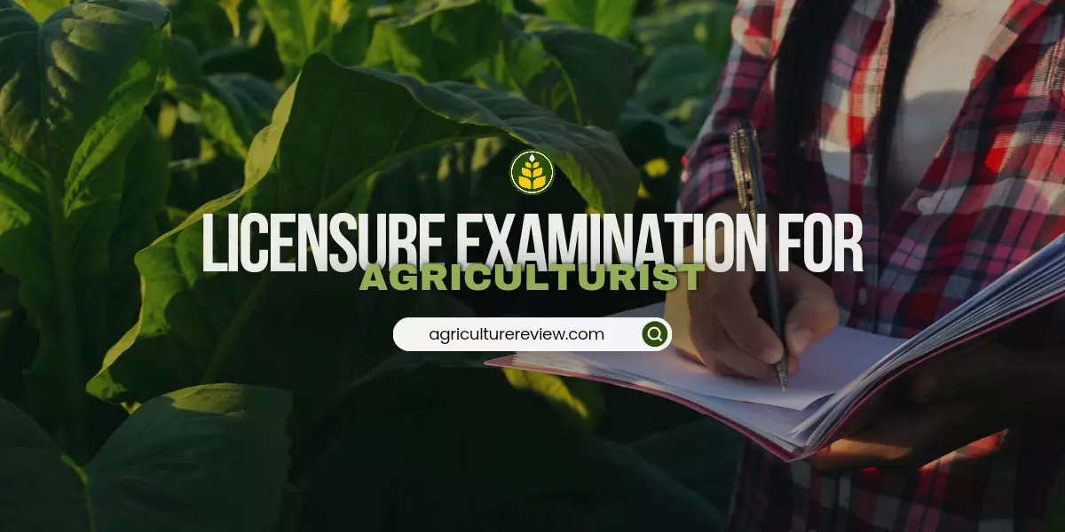 LICENSURE EXAMINATION FOR AGRICULTURIST REVIEWER 2022 visual data 7