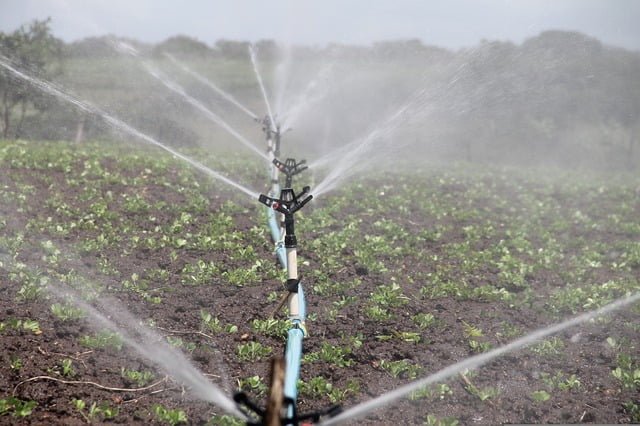 sprinkler irrigation system