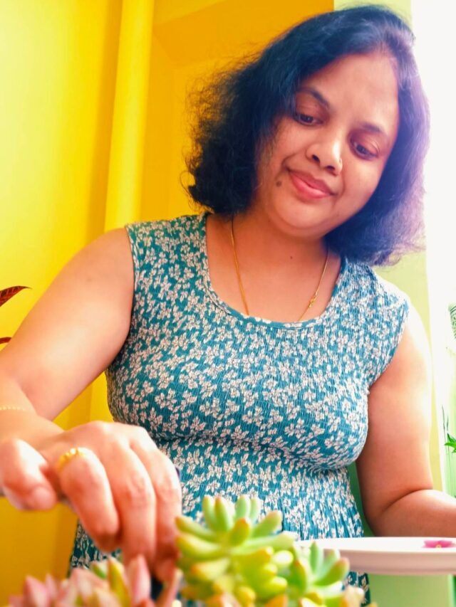 Varsha More Created Lush Green Indoor Garden