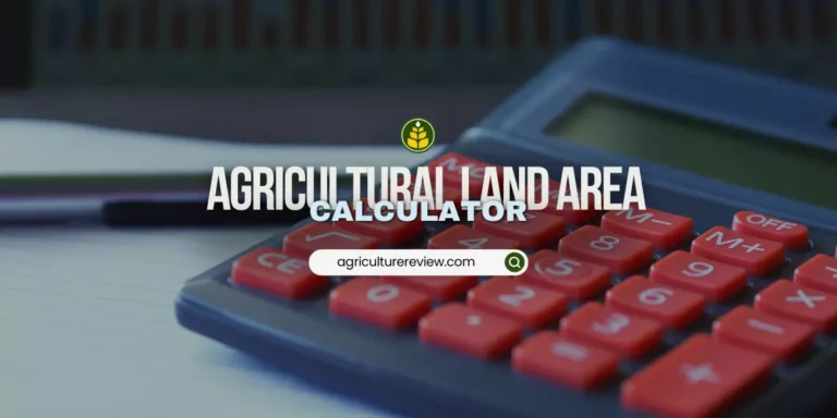 Agricultural Land Area Calculator