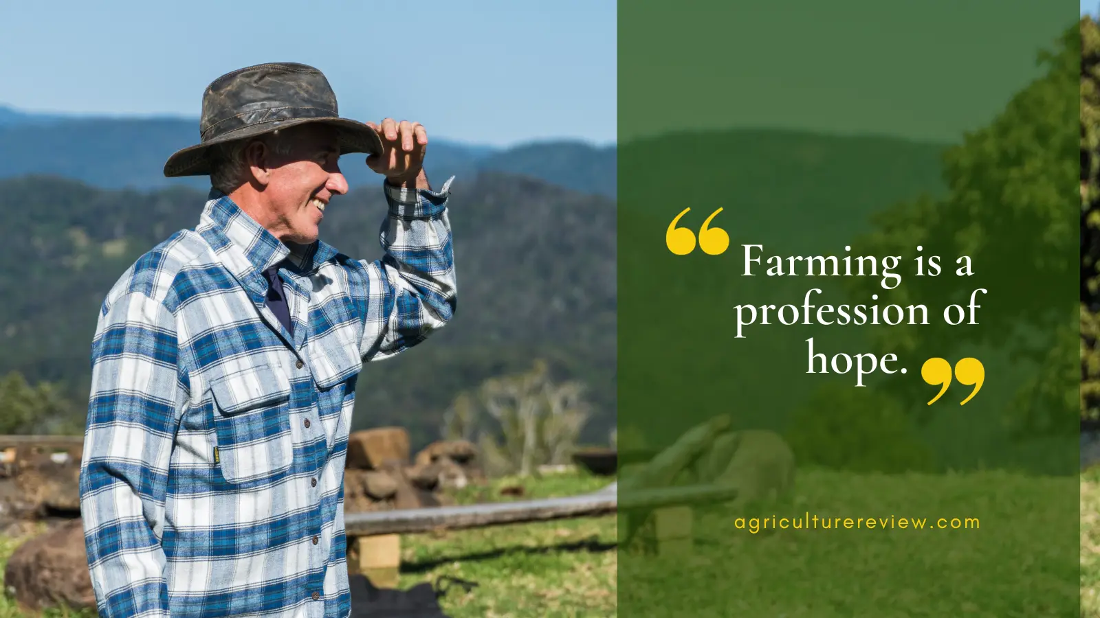 Motivational farmers quotes for agricultural professionals