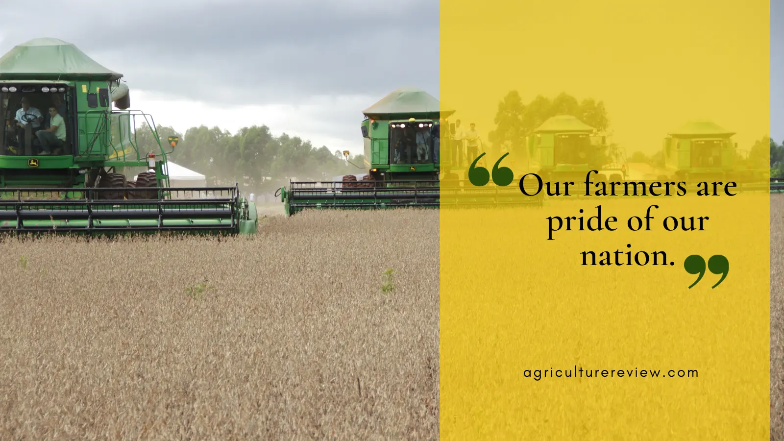 Beautiful quotes about farmers and their hard work