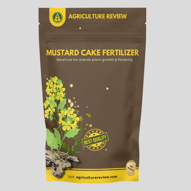 Organic Mustard Cake Fertilizer For Plants, 900 Grams