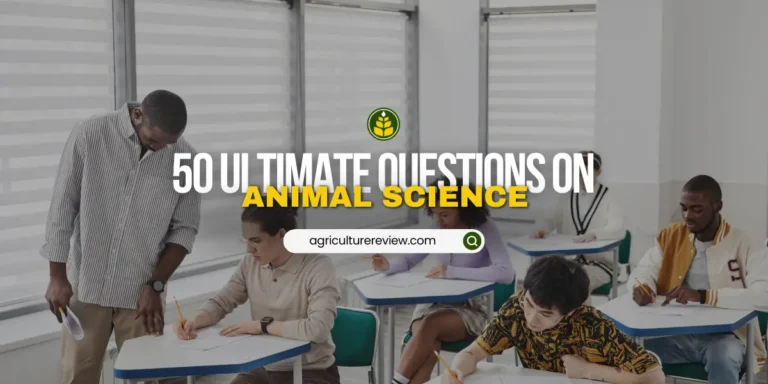 Animal Science Licensure Exam Practice Test Series 1