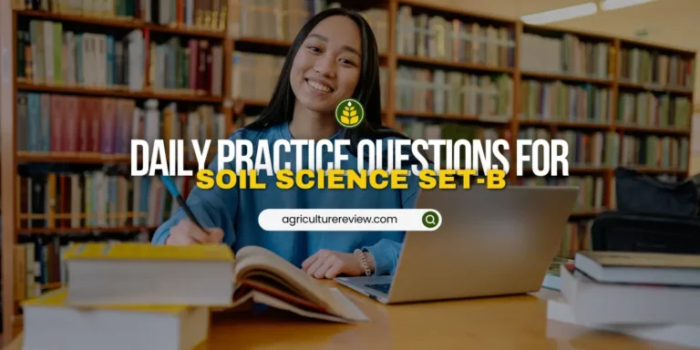 Soil Science Test Series For Agriculturists: Based On LEA
