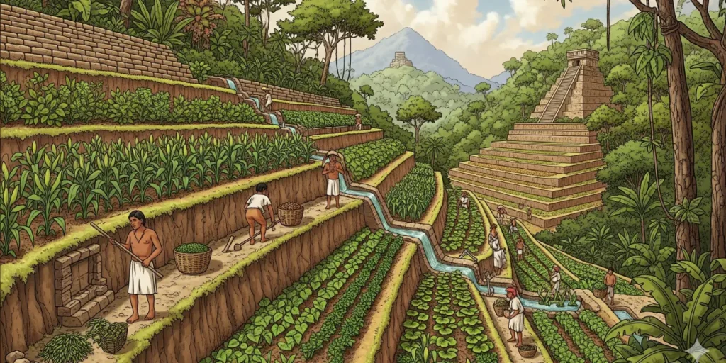 maya-farming-methods-pictures-terrace-farming