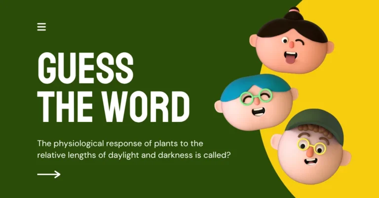 Agriculture Word Guess Puzzle Challenge, Can You Guess All 25 Words?