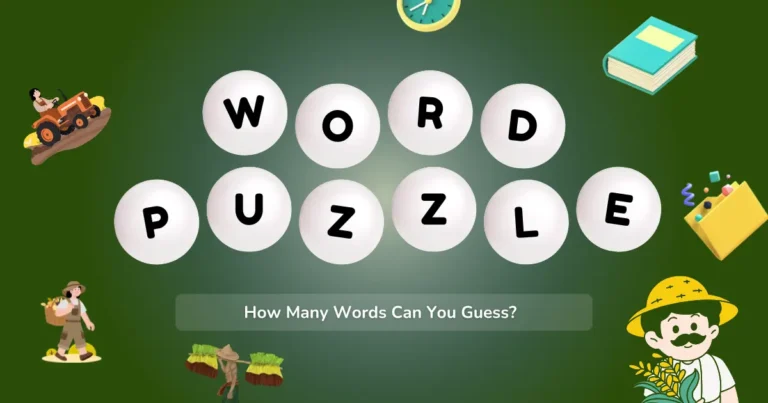Agriculture Word Guess Puzzle Challenge, Do You Know These Agricultural Words