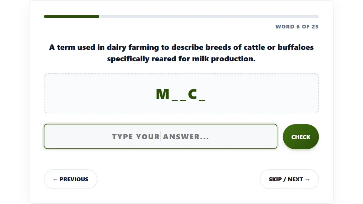 animal-husbandry-word-guess-challenge